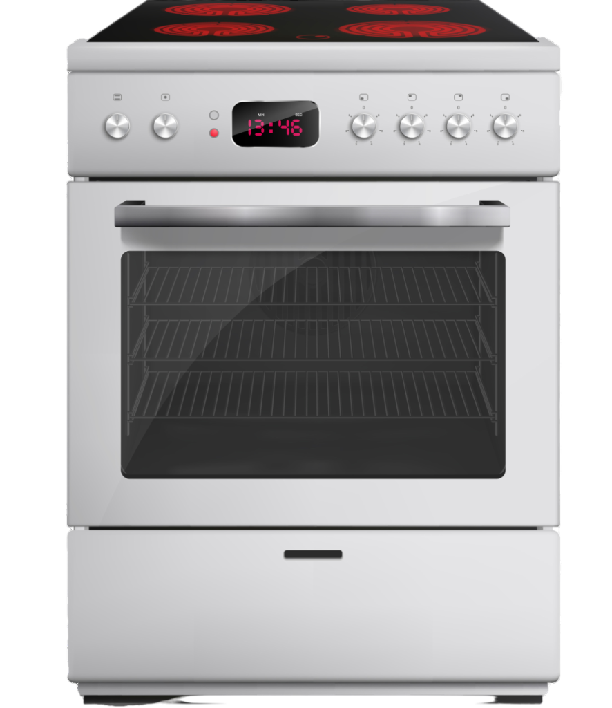 gas and electric stove